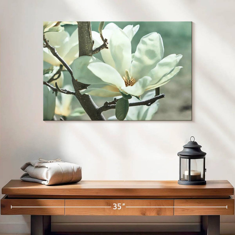 Fleur de magnolia Harnek, H 16 po x l 24 po