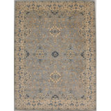 Clearance One-of-a-Kind Rectangle 9'1" X 12'2" Hand Knotted Area Rug