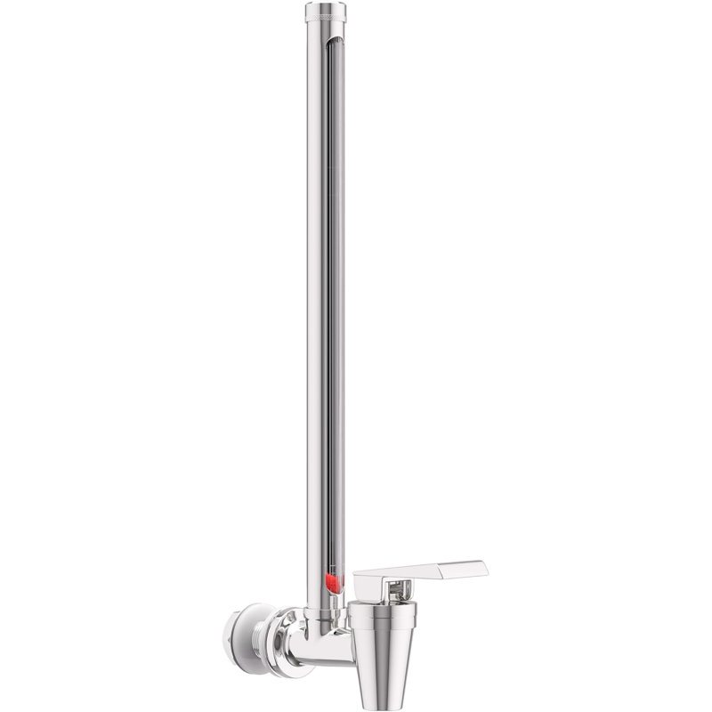  iSpring Sight Glass Spigot with A Clear View Water Level, Compatible with Berkey® and Waterdrop® Gravity-Fed Water Filtration System, Stainless Steel Food-Grade Material