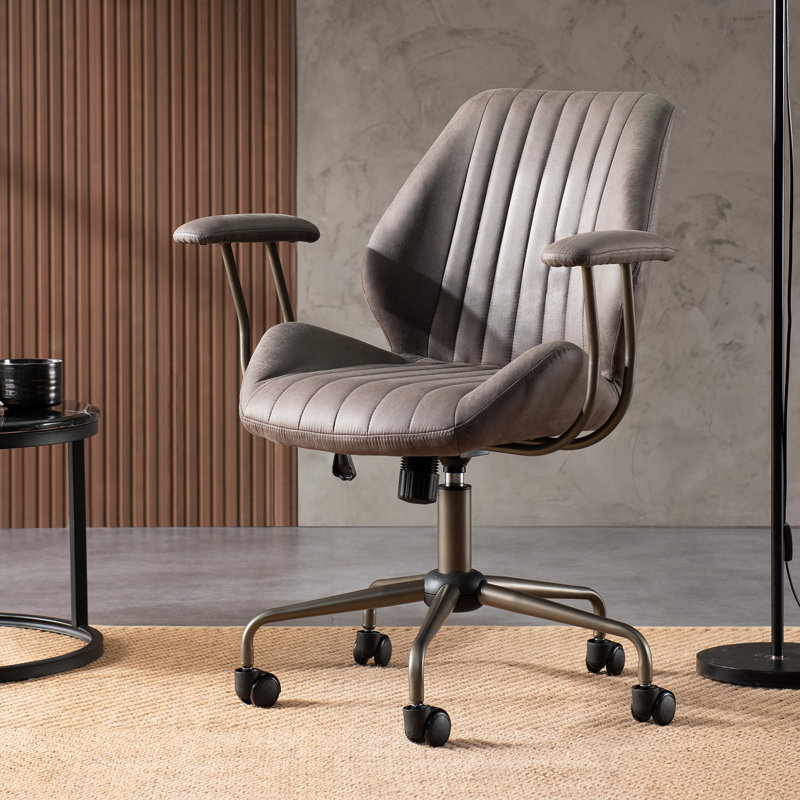 Chaise de travail Rayniya, Gris