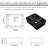 KARAMAG 19"x15"  Ceramic Rectangular Bathroom Vessel Sink For Vanity Top,Matte Black