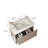 Krumm 30'' Striped Freestanding Single Bathroom Vanity with Solid Surface Top
