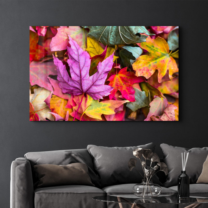Peinture murale élégante en verre trempé 18,1 po x 28,3 po | 100% verre trempé, épaisseur: 0,16 pouce | Imprimé UV pour des couleurs éclatantes et une durabilité | Parfait pour la décoration intérieure et l'esthétique moderne