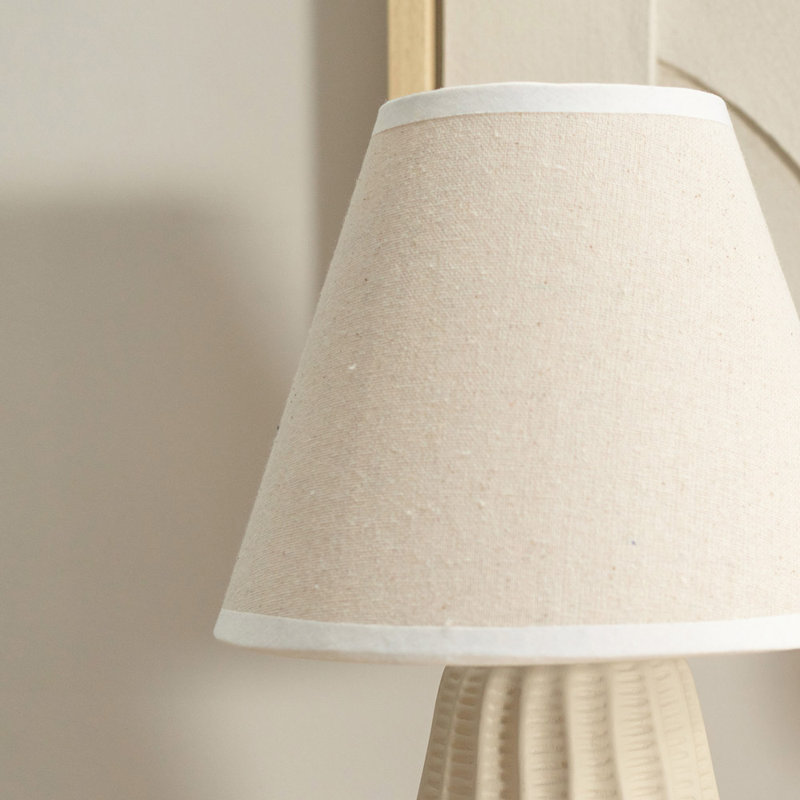 Curnin Ceramic Table Lamp, No
