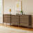 Susie 85" W 9-Drawer Solid Oak Dresser -99304101