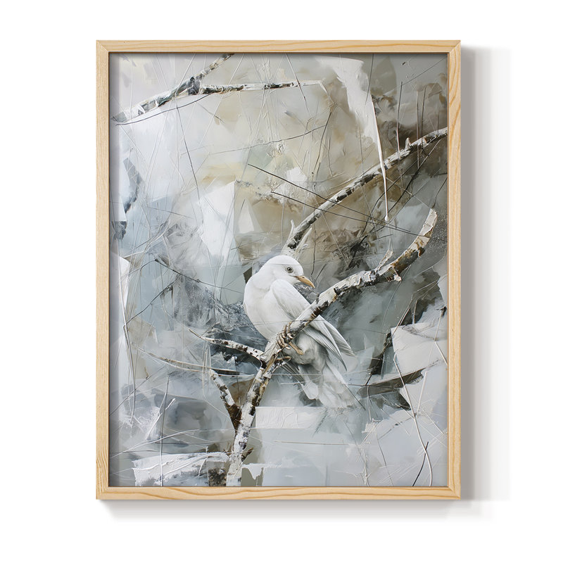 ANIMALS Series LVI, reproduction encadrée - bois massif, H 21 po x l 17 po