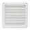 Lambro® 6-In. White Plastic Fresh Air Intake Vent With Mini Louvers & Removable Screen, White, 606W-ML