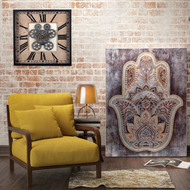 Penndel Metal Wall Clock