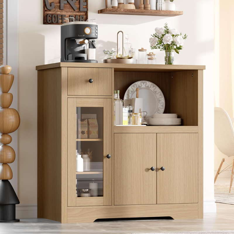 35cm Kitchen Pantry, Natural