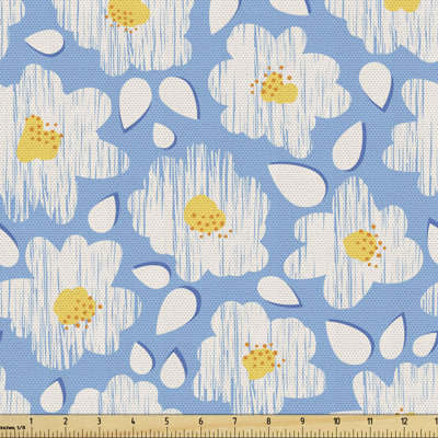Charlain Happy Daisy Flowers Multi-purpose Fabric