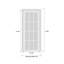 Porte pré-accrochée Pantry Kitchen Lite avec quincaillerie | Quadro 4111 | Garnitures à panneau simple | Portes de salle de bain robustes-109770713