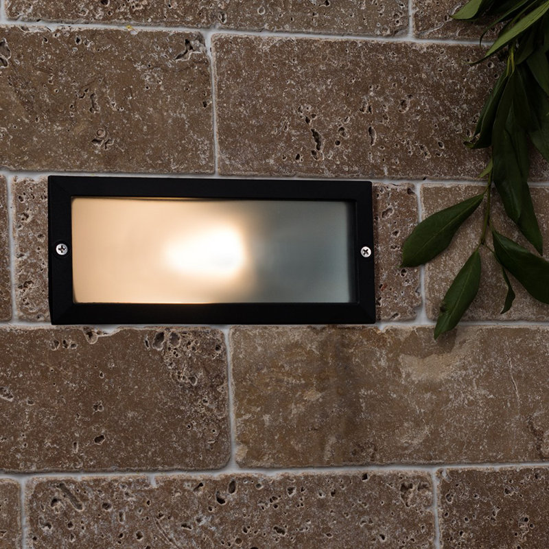Black Outdoor Flush Mount