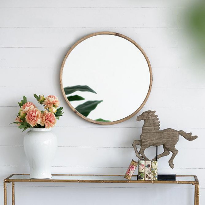 Miroir d'appoint, 27,6 po x 27,6 po