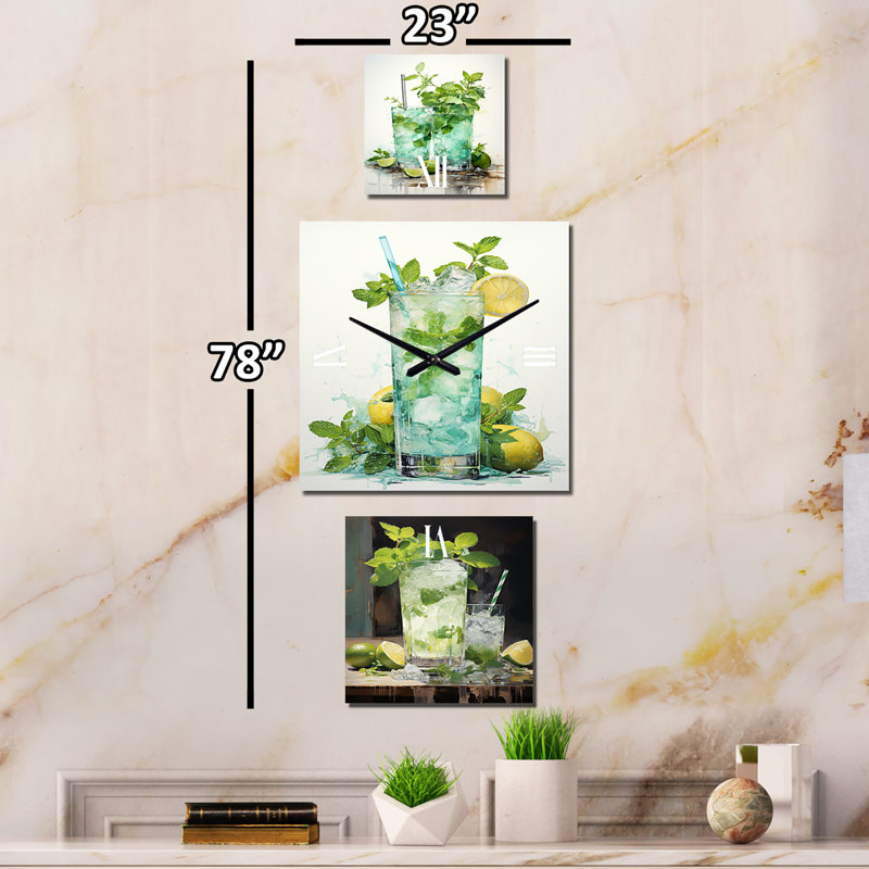 Karneshia Metal Wall Clock