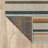 Izola Machine Woven Striped Area Rug-1881820177