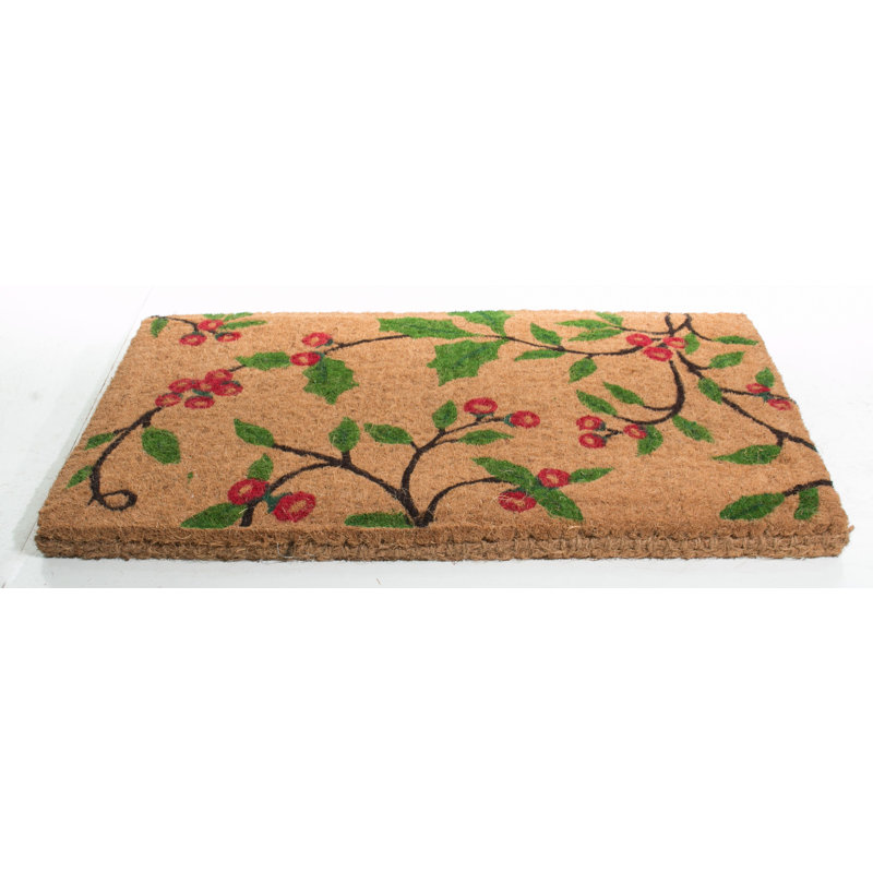 Keltner Christmas Outdoor Doormat, Rectangle 1'6" x 2'6"