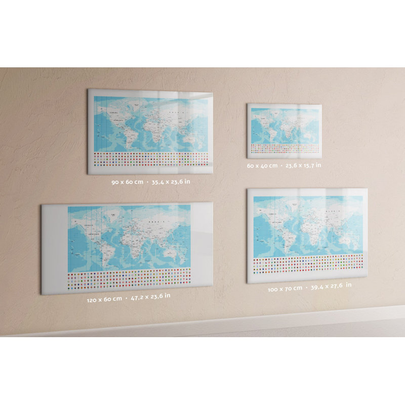 Magnetic Glass Dry Erase Board