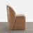 Fully Upholstered Dining Chair with Casters-118219183