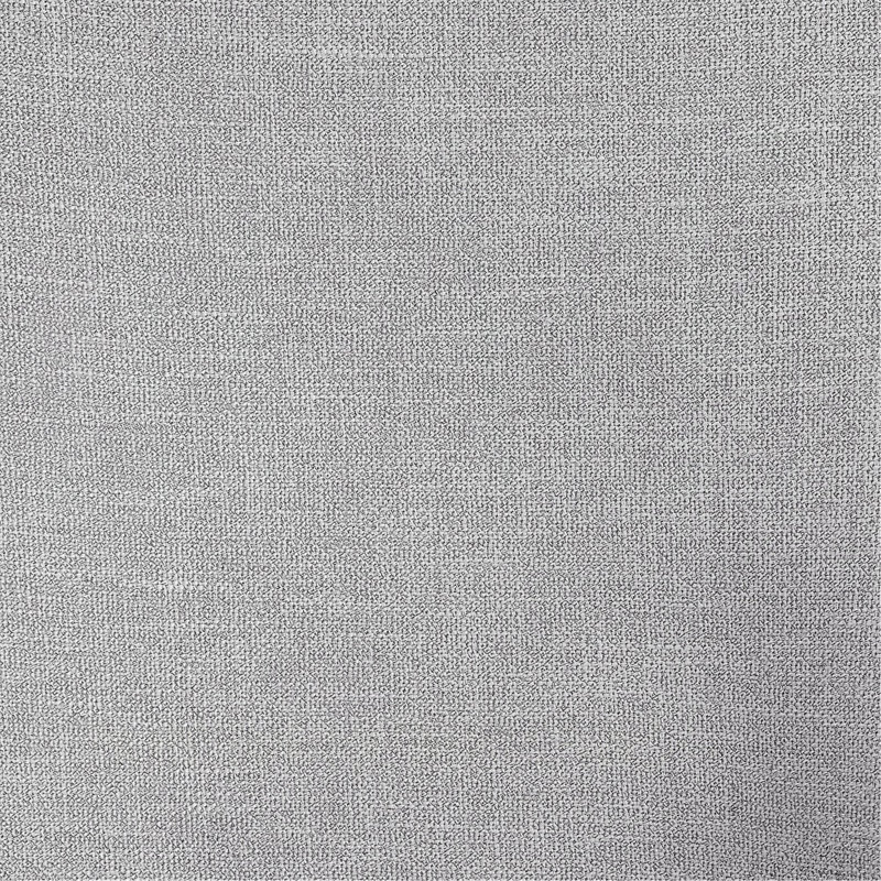 Ensemble de 2 chaises de salle à manger avec siège et dossier rembourrés en lin gris clair et chêne gris