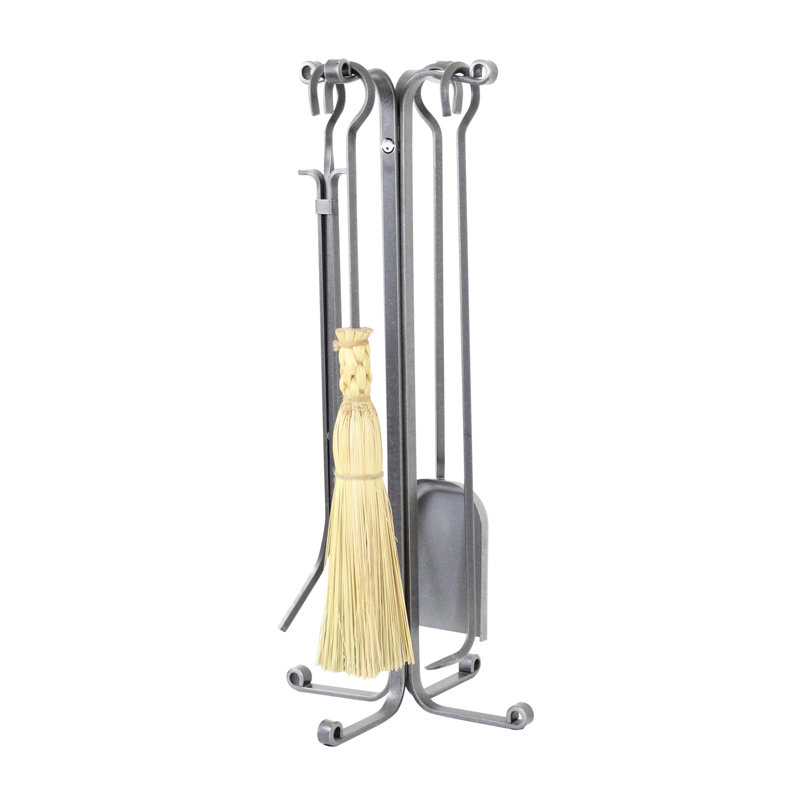 Abhilasha 4 Piece Fireplace Tool Set