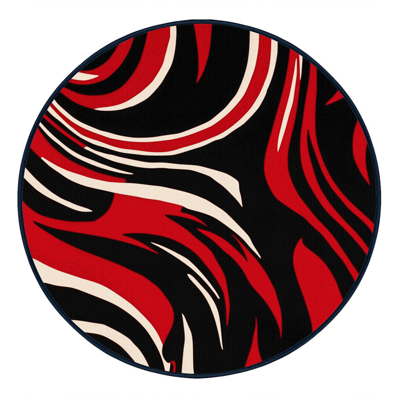 Solar Cinder Rug, Round 3'
