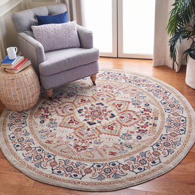 Tapis beige/ivoire oriental Casetta