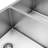 Karran Stainless Steel 32'' X 19'' Double Bowl 50/50 Undermount Kitchen Sink Kit