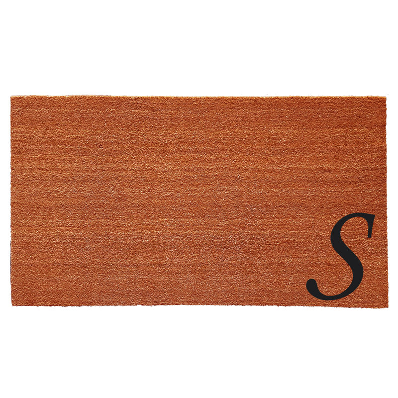 Tapis d'entrée antidérapant Zebrowski, S, Rectangle 3 pi x 6 pi