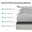 27cm Ortho Cooling Memory Foam Pocket Sprung Mattress-72056348
