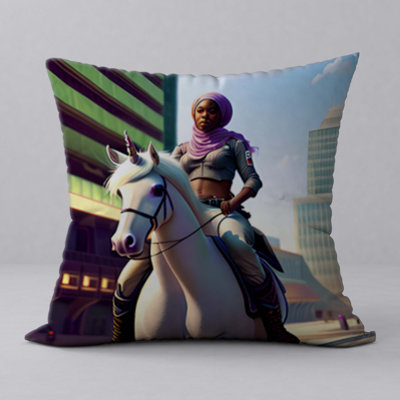 Reversible Throw Pillow