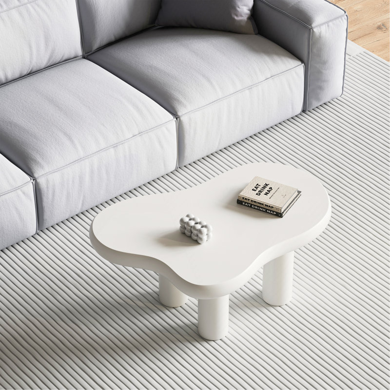 Table basse 39,4 "Cloud, Crème, crème