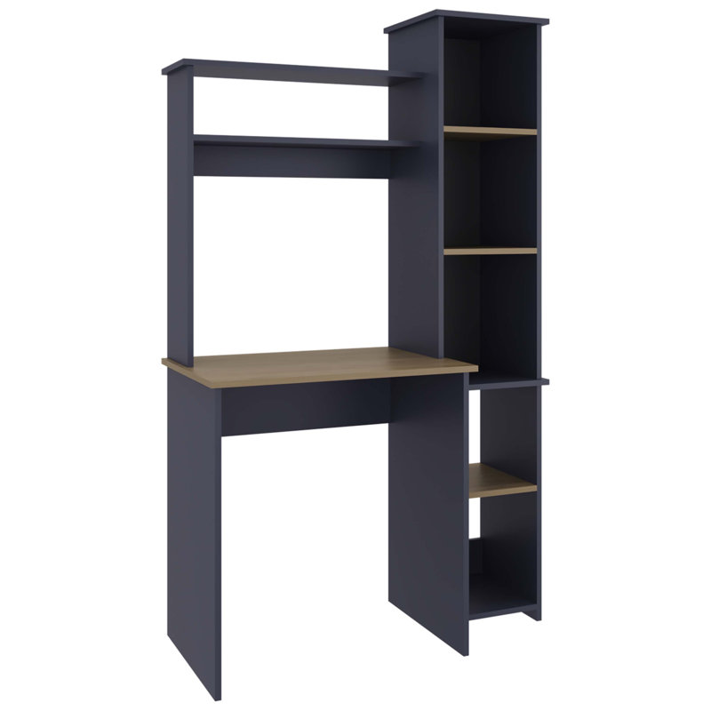 Bureau d'écriture Versalles, H 63,9 po x l 17,8 po x P 38,7 po, Marine