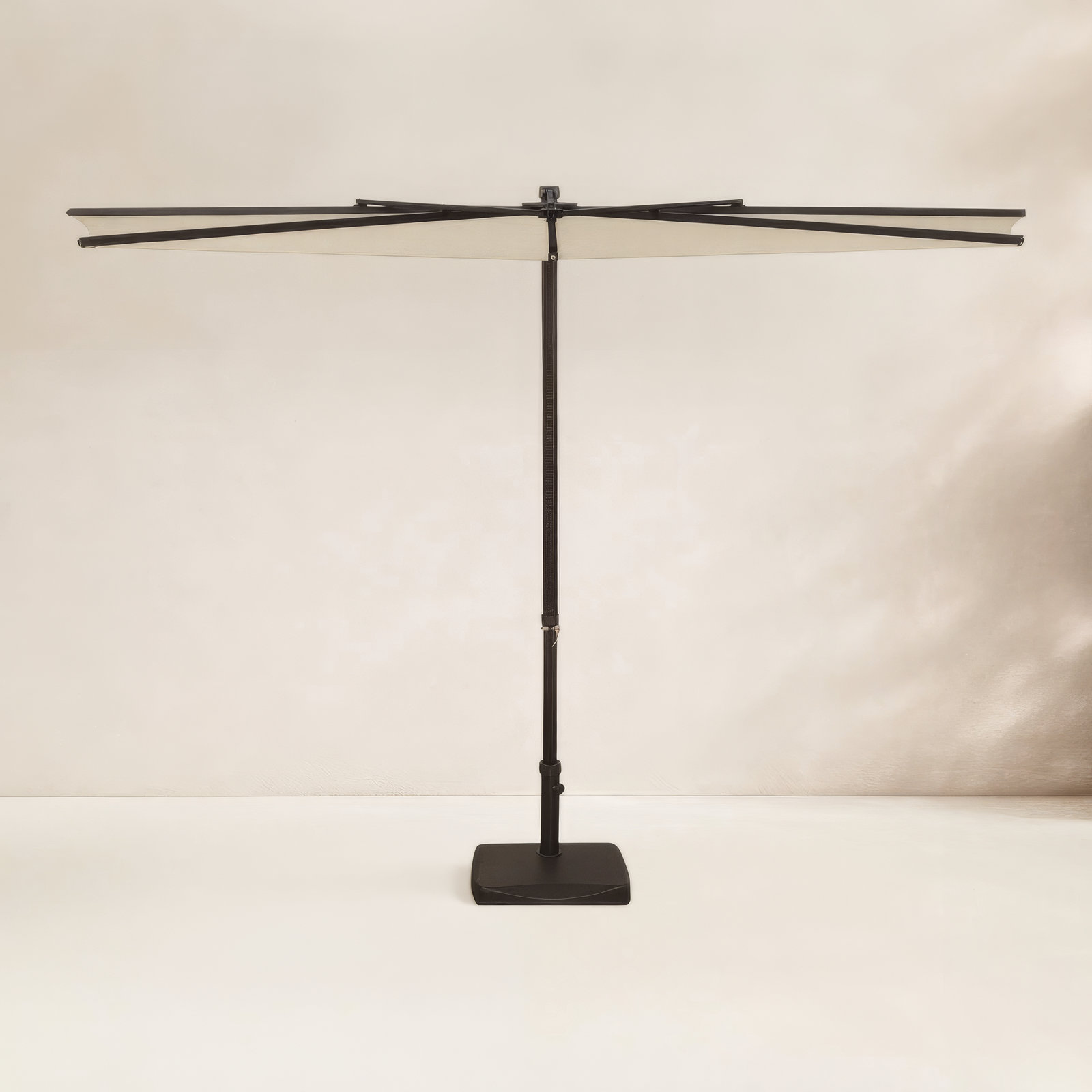 Ellen 57" Market Umbrella, Cream Performance