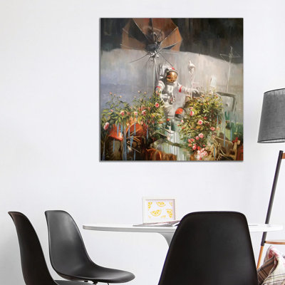 A New Eden by Johnny Morant - Wrapped Canvas Print