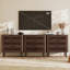 Buffet de cuisine avec rangement, 240 cm de large, couleur noyer-1116238738