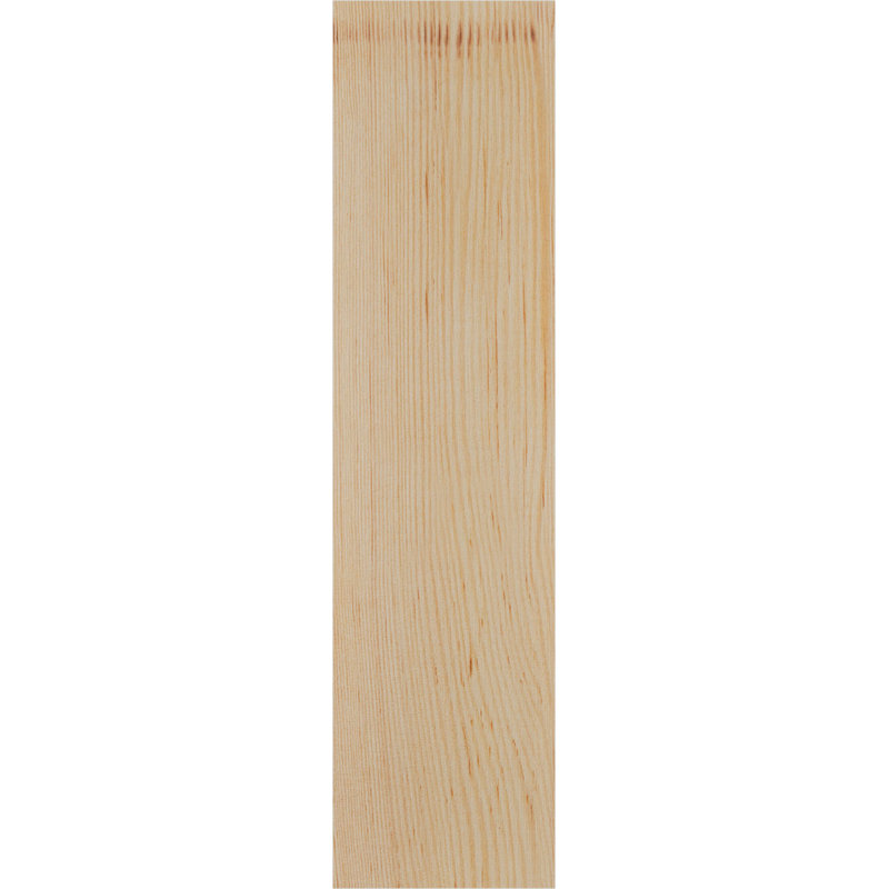Corbeau lisse Huntington l 5 5 po x P 10 po x H 22 po avec plaque arrière, sapin Douglas, H 22 po x l 5,5 po x P 10 po, Lisse