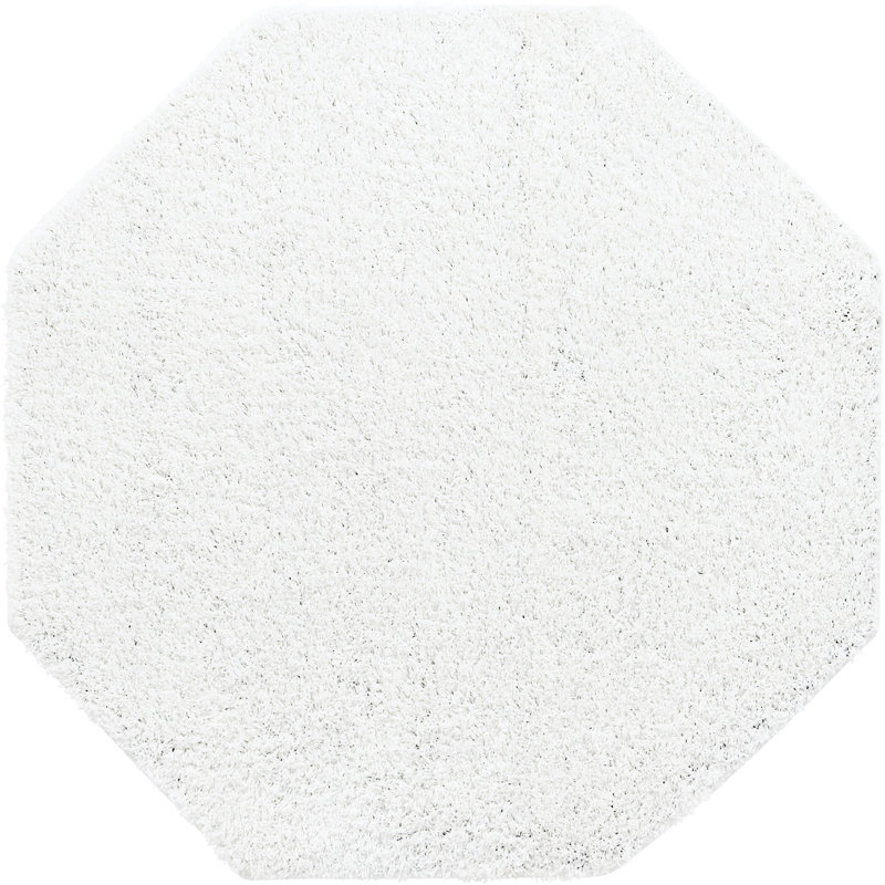 Exmouth Shag 900 Performance Solid Color Rug, Octagon 6'