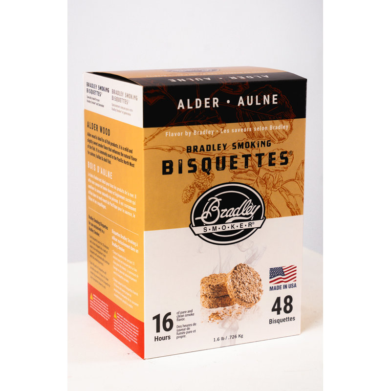 Bradley Smoker Bisquette, Alder, 48 pack