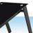 Glass Top Metal Base Dining Table-1761482943