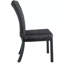 Montecito Woven N-Dura Resin Wicker Outdoor Dining Side Chair - Onyx-2128870409-2128870404