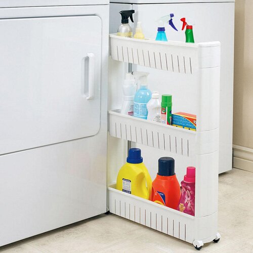 Organisateur de réfrigérateur coulissant sous étagère, support de tiroir,  organisateur de réfrigérateur, garde-manger, organisateur de