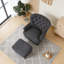 Fauteuil d'appoint gris