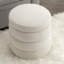 Tabouret rond avec repose-pieds-675143101