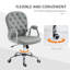Luxueux fauteuil d'ordinateur avec capitonnage à boutons, hauteur réglable et roulettes pivotantes pour un confort et un style ultimes-1564460580