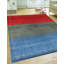 Striped Area Rug in Multi