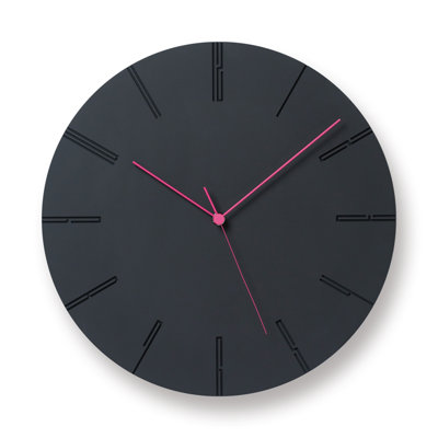 Lemnos Carved II Wall Clock
