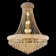 Keyler 15 - Light Metal + Crystal Dimmable Round Chandelier