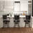 Kazuho Upholstered Metal Swivel Stool-41724729-118018318