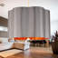 20 cm H Drum Cotton Pendant Shade ( Uno )-71035720