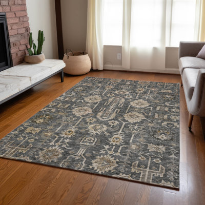 Bungalow Rose Myda Machine Woven Indoor/Outdoor Rug & Reviews | Wayfair